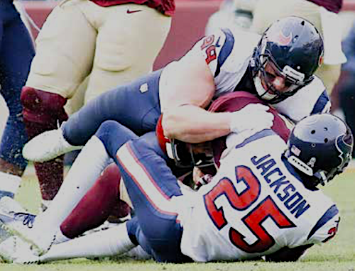 Washington Football Team quarterback Alex Smith looks to come back from an injury that nearly cost him his life. (Daniel Kucin Jr./The Washington Informer)