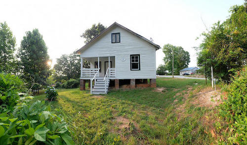 Nina Simone’s childhood home in Tryon, N.C. (Courtesy of Nancy Pierce/National Trust for Historic Preservation)