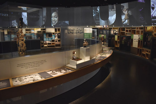 A panoramic view of an exhibit in the Smithsonian’s National Museum of African American History and Culture (Robert R. Roberts/The Washington Informer)