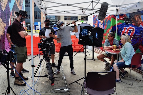 Arena Stage's latest film centers around the historic fight for D.C. statehood, the protests after the murder of George Floyd and the growing movement for racial justice. (Courtesy of Arena Stage)