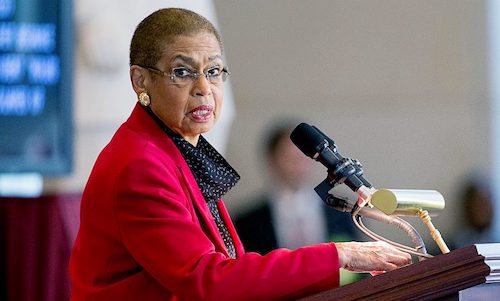 "Trump is not a king," says D.C. Delegate Eleanor Holmes Norton. (WI file photo)