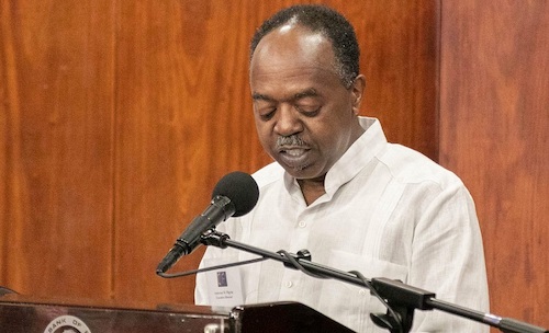 Anderson Pilgrim, executive director of the Caribbean Fine Art Fair