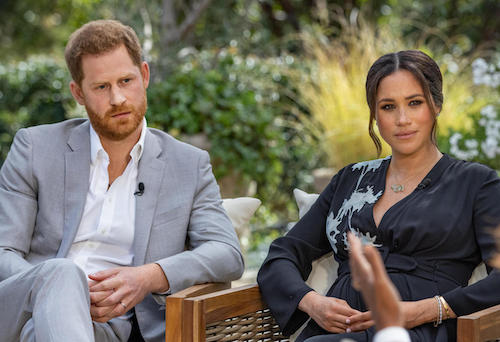 Prince Harry and Meghan, the Duchess of Sussex (Joe Pugliese/Harpo Productions)