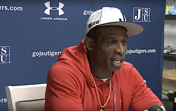 **FILE** Jackson State head football coach Deion Sanders
