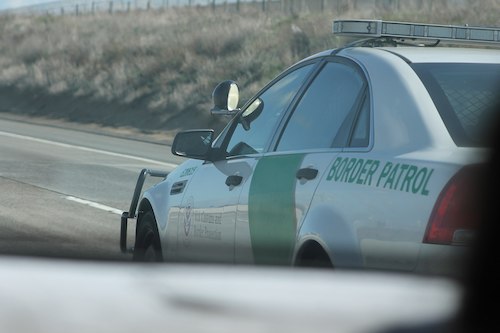 **FILE** A Chevrolet Caprice PPV of the United States Border Patrol driving southbound on San Diego Freeway (Noah Wulf via Wikimedia Commons)