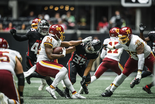 The battle for supremacy (Photo courtesy of the Washington Football Team)