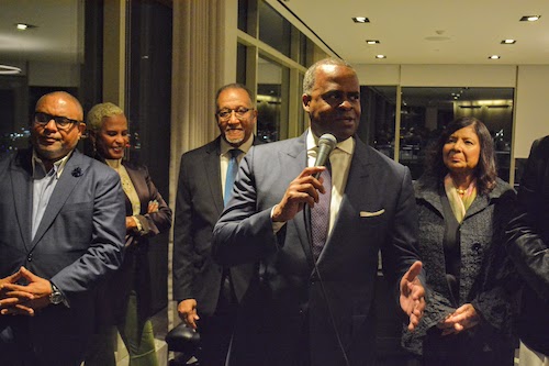 Kasim Reed, former mayor of Atlanta, was in D.C. for a major fundraising event in his efforts for reelection. Atlanta Mayor Bottoms has chosen not to seek reelection. (Roy Lewis/The Washington Informer)