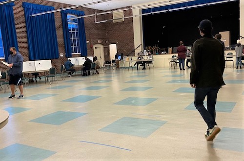 Voters cast Election Day ballots inside the Oswald Durant Center in Alexandria, Virginia, on Nov. 2. (William J. Ford/The Washington Informer)