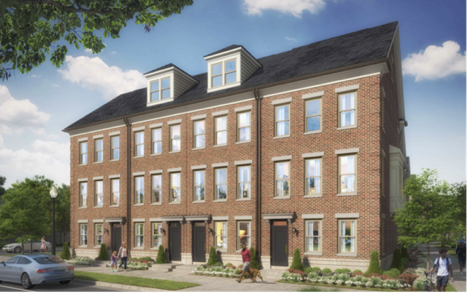SAINT ELIZABETHS TOWNHOMES RENDERING • SOURCE: KNUTSON
