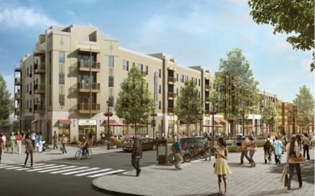 SKYLAND TOWN CENTER RENDERING • SOURCE: WC SMITH