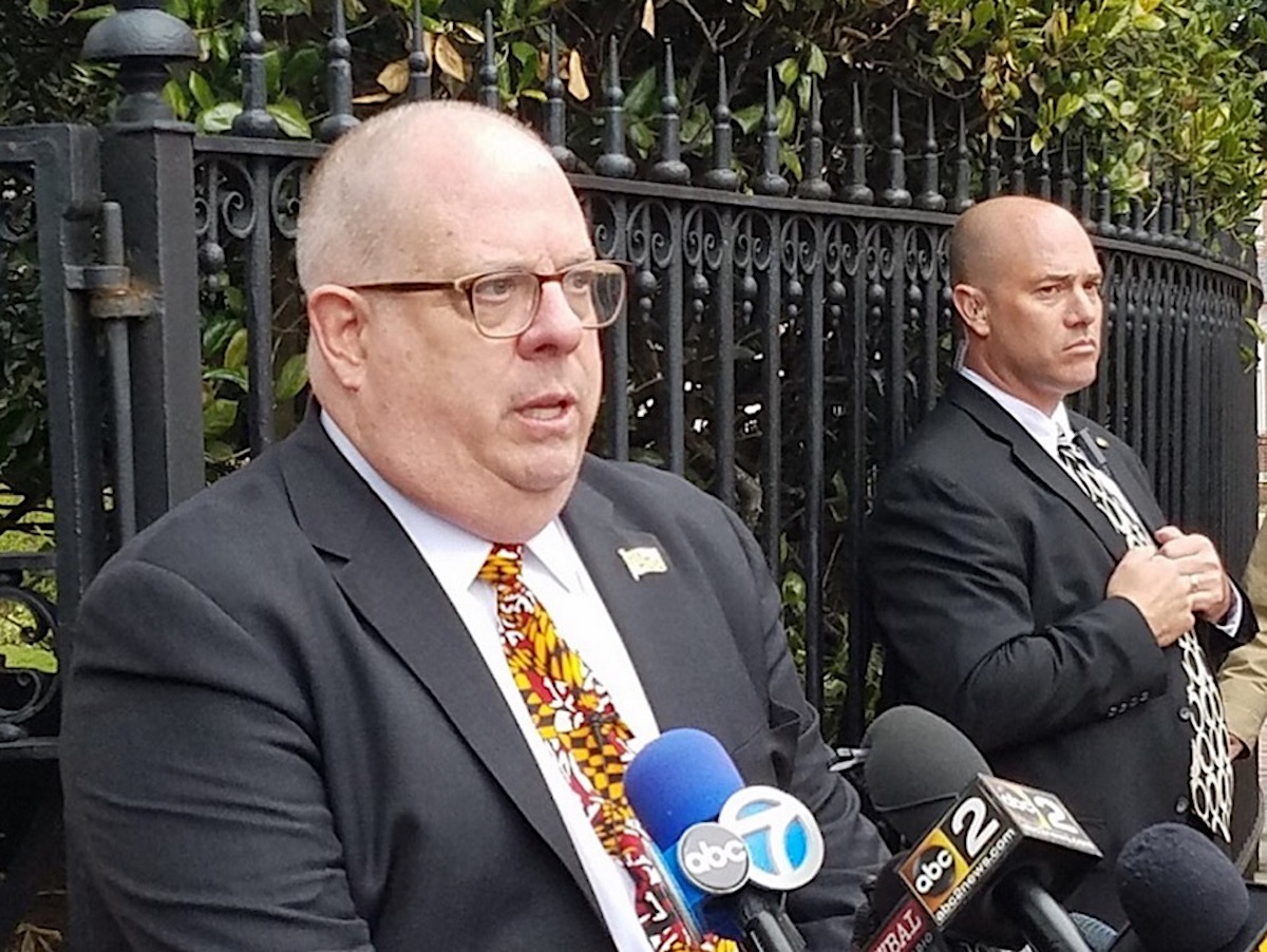 **FILE** Maryland Gov. Larry Hogan (William J. Ford/The Washington Informer)