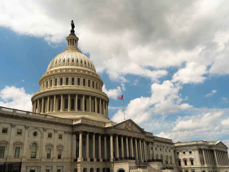united states capitol building under the sky