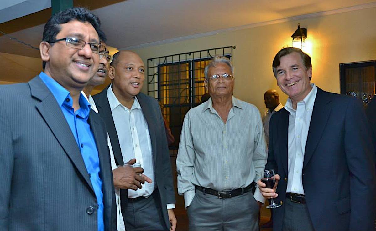 **FILE** Anil Nandlall (left) (Courtesy of Embassy of Guyana via Wikimedia Commons)
