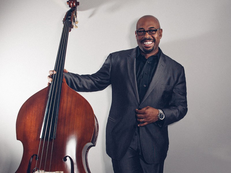 Bassist, composer and bandleader Christian McBride presents his civil rights suite, “The Movement Revisited,” at the Kennedy Center on Feb. 4. A seven-time Grammy winner, McBride puts to music the words of Rosa Parks, Malcolm X, Mu- hammad Ali, Martin Luther King Jr. and President Barack Obama. (Courtesy photo)