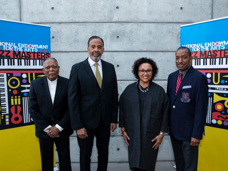 Dr. Maria Rosario Jackson (second from right) joined by NEA colleagues. (Courtesy photo)