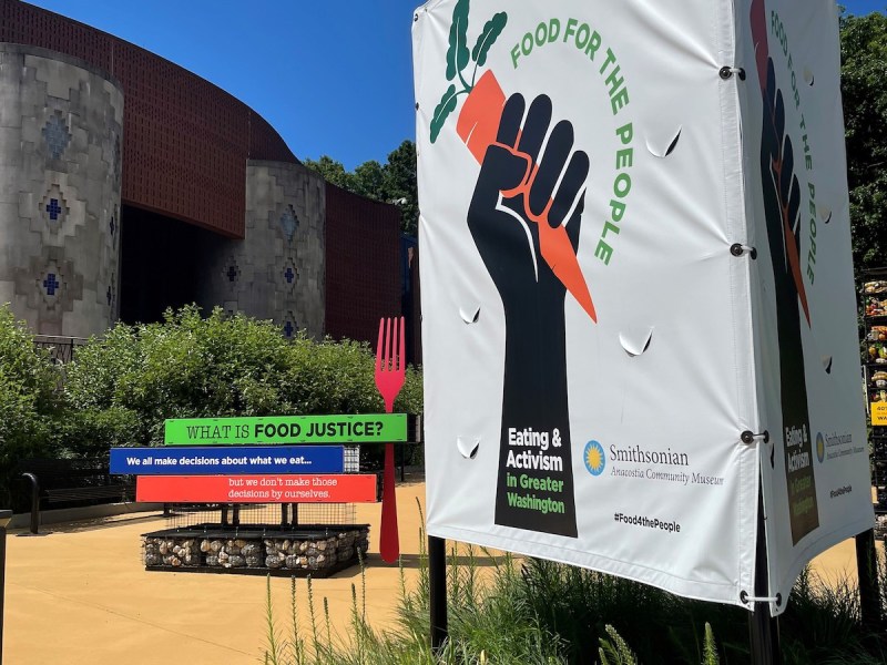 "Food for the People: Eating and Activism in Greater Washington" closes Sept. 17. (Courtesy of Smithsonian's Anacostia Community Museum)