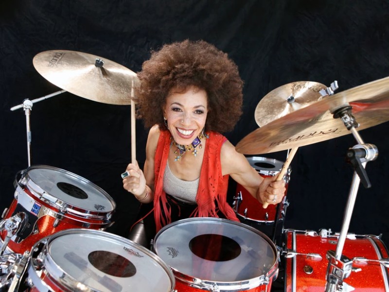 "Come see me do my thing on the drums." (Courtesy of DC Jazzfest)