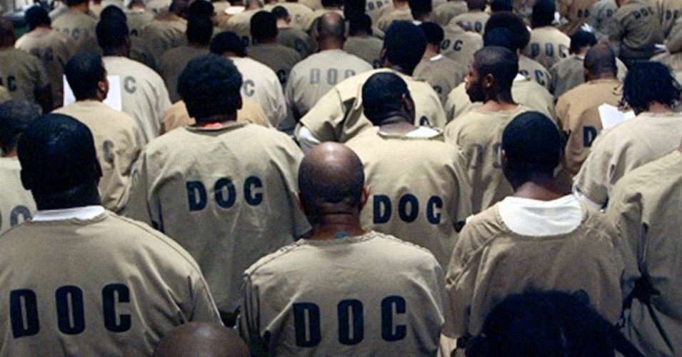 Black Americans represent 14% of the U.S. population but 46% of the prison population who had already served at least 10 years. (Courtesy of BlackExcel- lence)
