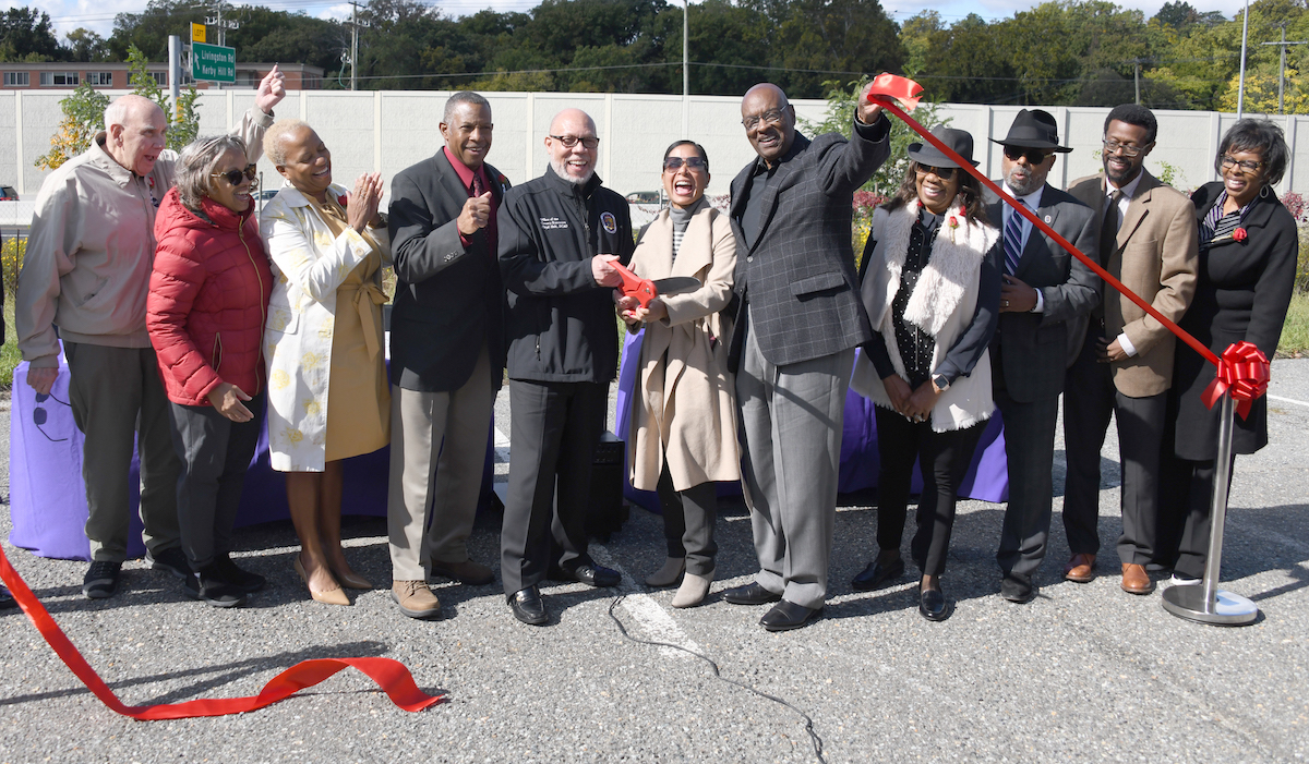 Prince George's County MD 210 traffic committee cut the ribbon for a new interchange project that is expected to improve safety and reduce roadway-related deaths. (Anthony Tilghman/The Washington Informer)