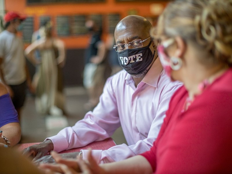 **FILE** Raphael Warnock (Gerri Hernandez via Wikimedia Commons)