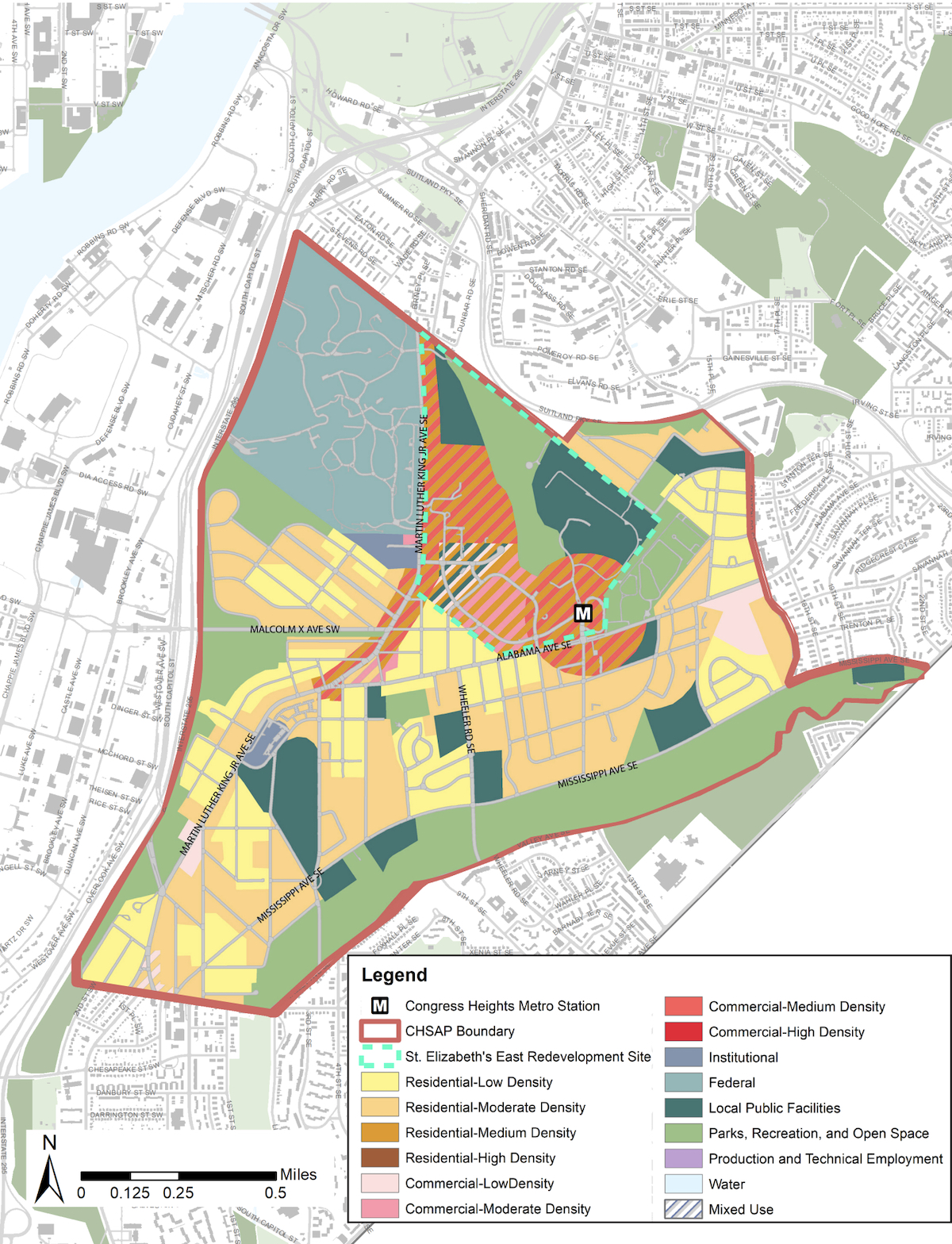 Congress Heights Small Area Plan (Courtesy of D.C. Office of Planning)