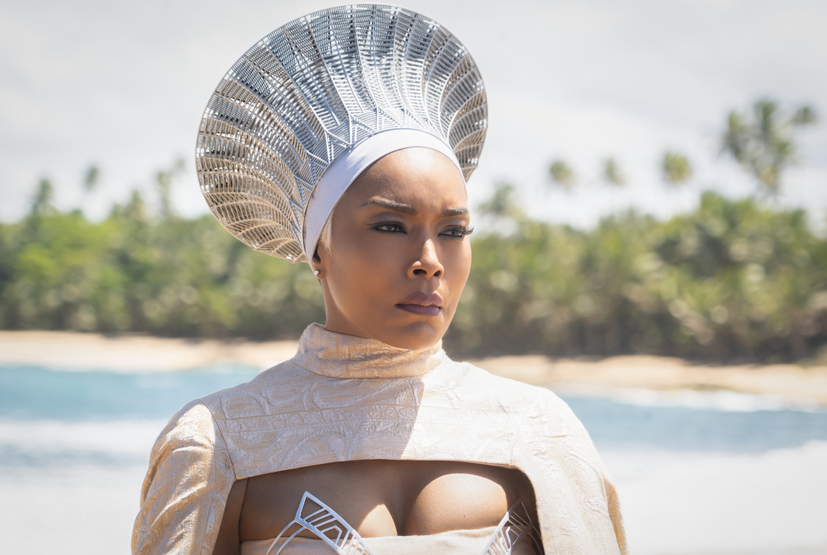 Angela Bassett as Queen Ramonda in "Black Panther: Wakanda Forever" (Courtesy photo)