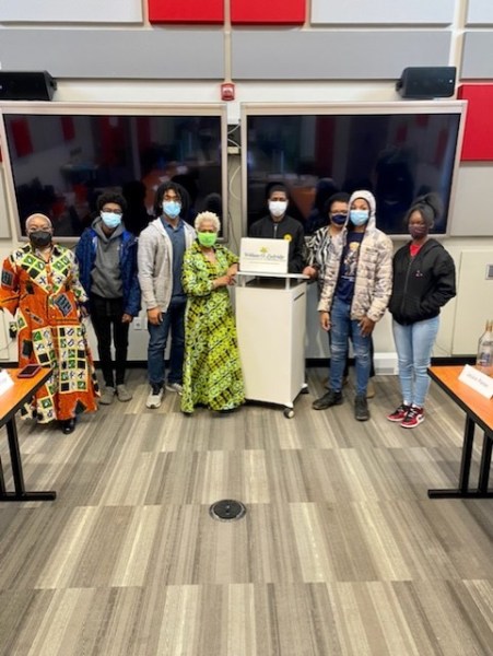 2022 USFSI participants after a session on African Fashion. (Austin R. Cooper Jr./The Washington Informer)