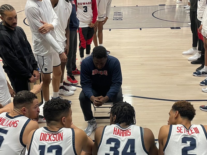 As part of their "Day of Service," Howard University's men's basketball team will conduct a service project with Mamatoto Village. (Courtesy of HUNS)
