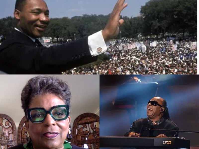 Cora Masters Barry, former first lady of the District of Columbia, is advocating for Stevie Wonder's Martin Luther King Jr.-dedicated "Happy Birthday" song to reflect its true meaning. (Courtesy photos)