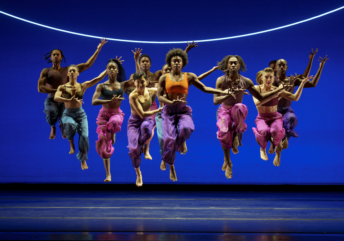 Kyle Abraham's "Are You in Your Feelings” performed on Feb. 7, opening night for Alvin Ailey American Dance Theater at the Kennedy Center (Courtesy of Paul Kolnik)