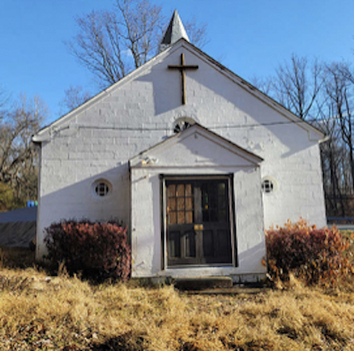 Scotland A.M.E. Zion Church in Potomac, Maryland, is one of the 35 churches receiving a grant from the National Trust for Historic Preservation's African American Cultural Heritage Action Fund. (Courtesy photo)
