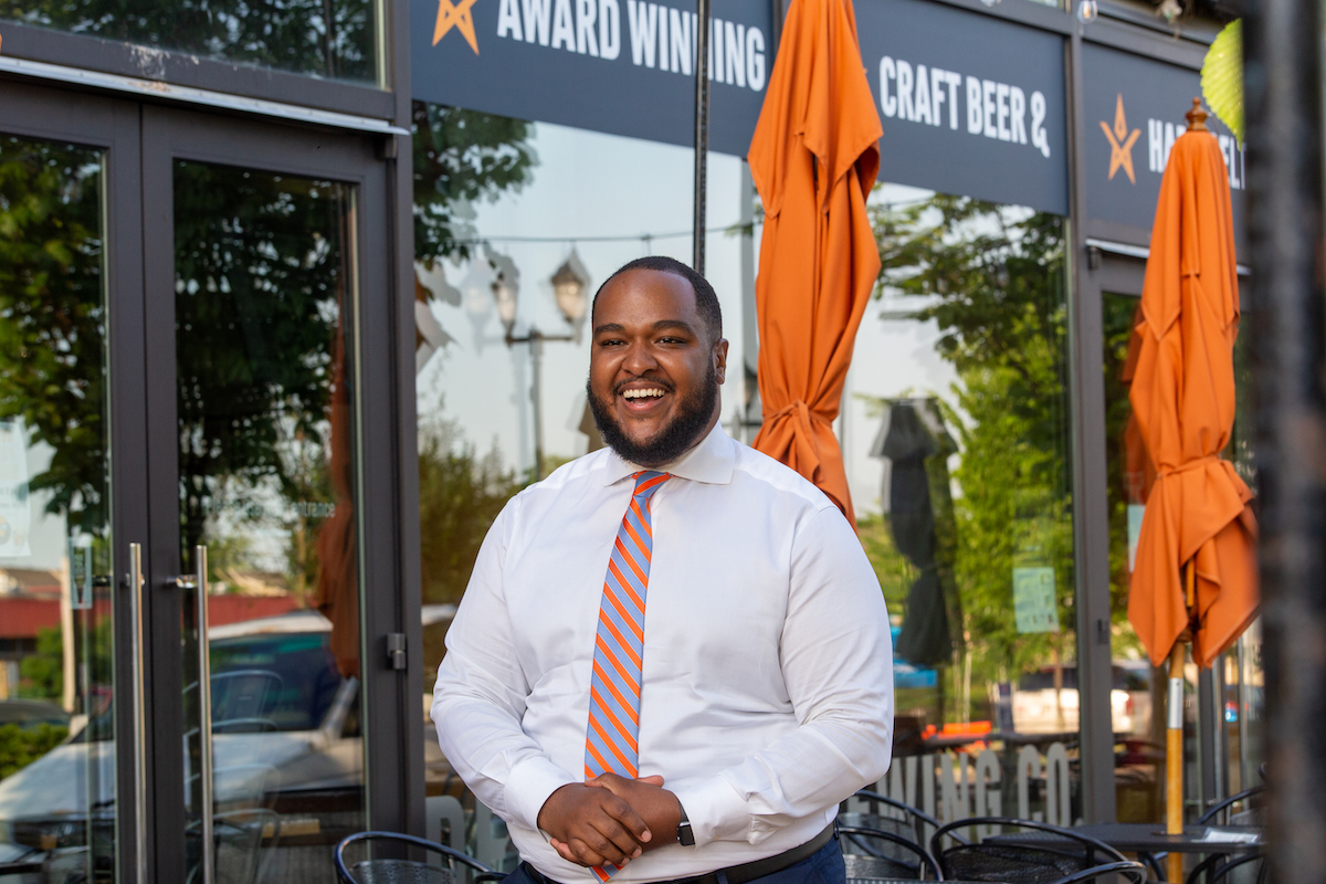 Ashanti Martinez will be the first Afro-Latino to serve District 22 as Delegate, and the first openly LGBTQ member of the state legislature from Prince George's County. He will be leaving his current role as chief of staff for County Councilwoman Krystal Oriadha. (Anthony Tilghman/The Washington Informer)
