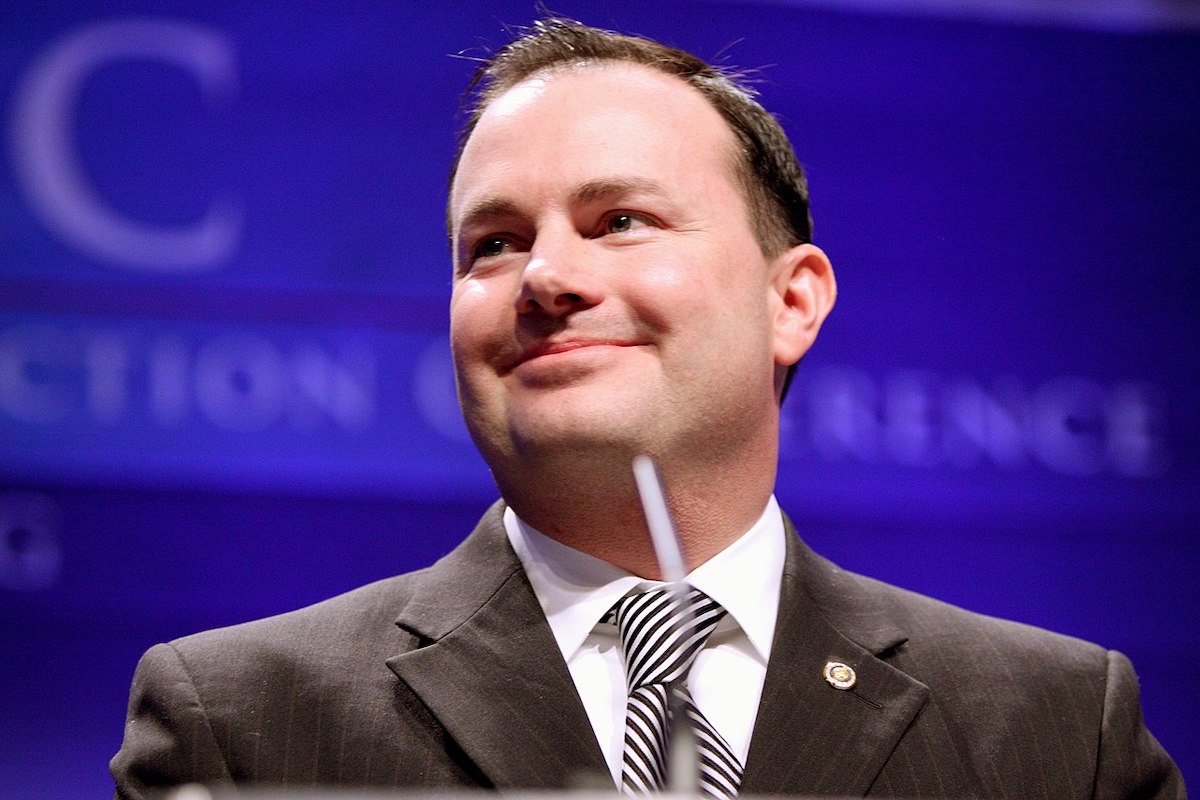 **FILE** Utah Sen. Mike Lee (Gage Skidmore)