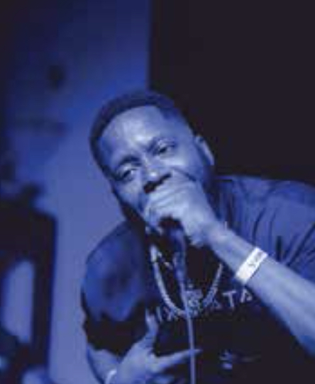 KingPen Slim performs during the "Rich Friends Showcase" at SongByrd Music House on Feb. 26. (Courtesy photo)