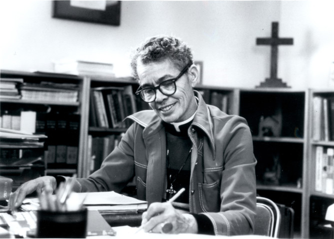 **FILE** Pauli Murray (Carolina Digital Library and Archives via Wikimedia Commons)