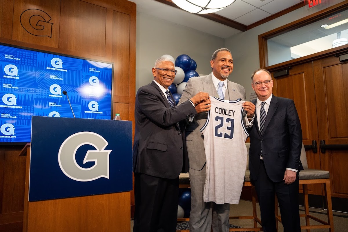 Ed Cooley was named Georgetown University's new basketball coach. (Abdullah Konte/The Washington Informer)
