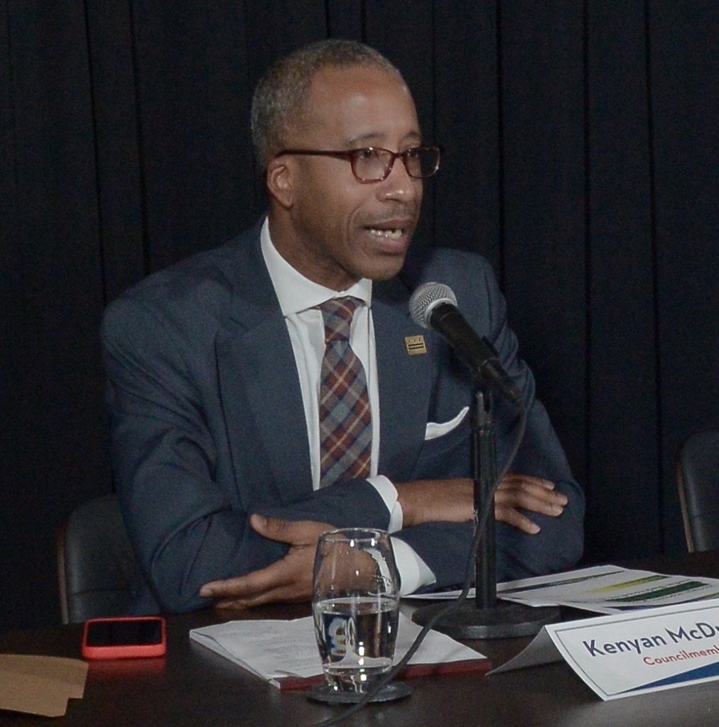 **FILE** D.C. Council member Kenyan McDuffie champions a disparity study showing Black businesses lacking in District government contracts. (Roy Lewis/The Washington Informer)