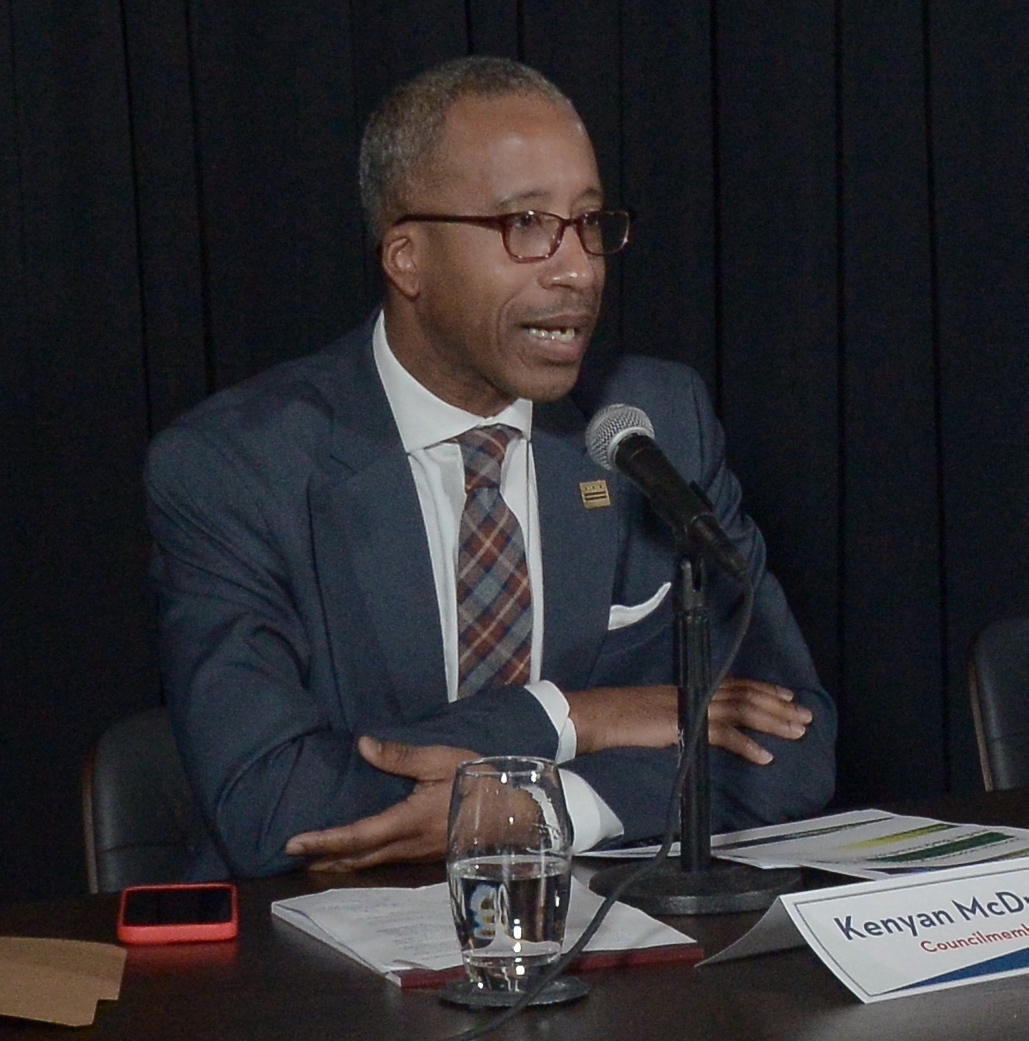 **FILE** D.C. Council member Kenyan McDuffie champions a disparity study showing Black businesses lacking in District government contracts. (Roy Lewis/The Washington Informer)