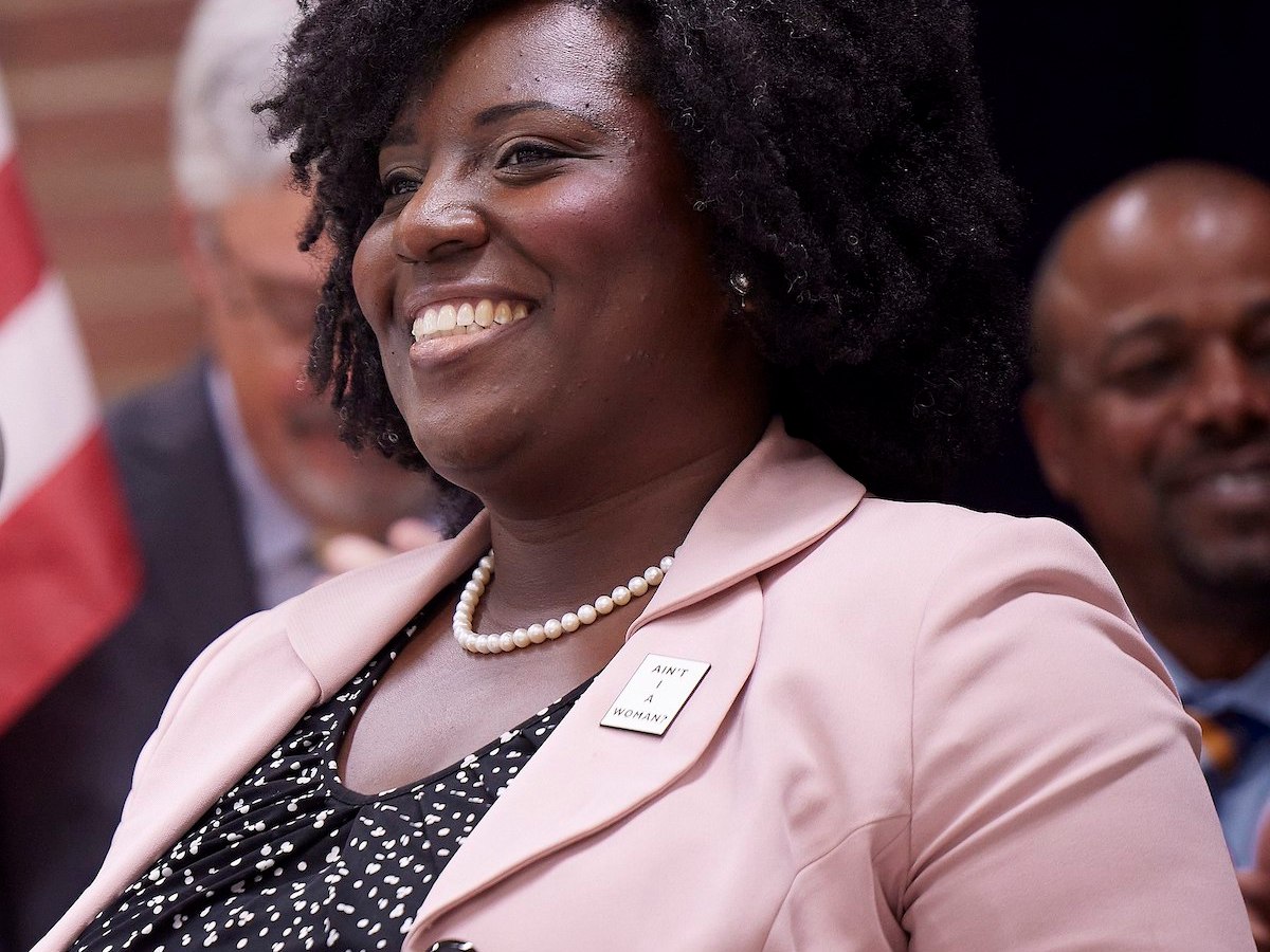**FILE** Pennsylvania state Rep. Joanna McClinton (Courtesy of Gov. Tom Wolf via Wikimedia Commons)