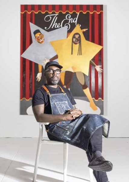 Derrick Adams has signed a blockbuster agreement for representation by Gagosian Gallery. (Courtesy photo)