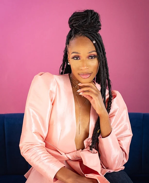 Martinique Lewis, an international travel and diversity consultant is host of National Geographic's “Black Travel in America,” now airing on Hulu. (Courtesy photo)