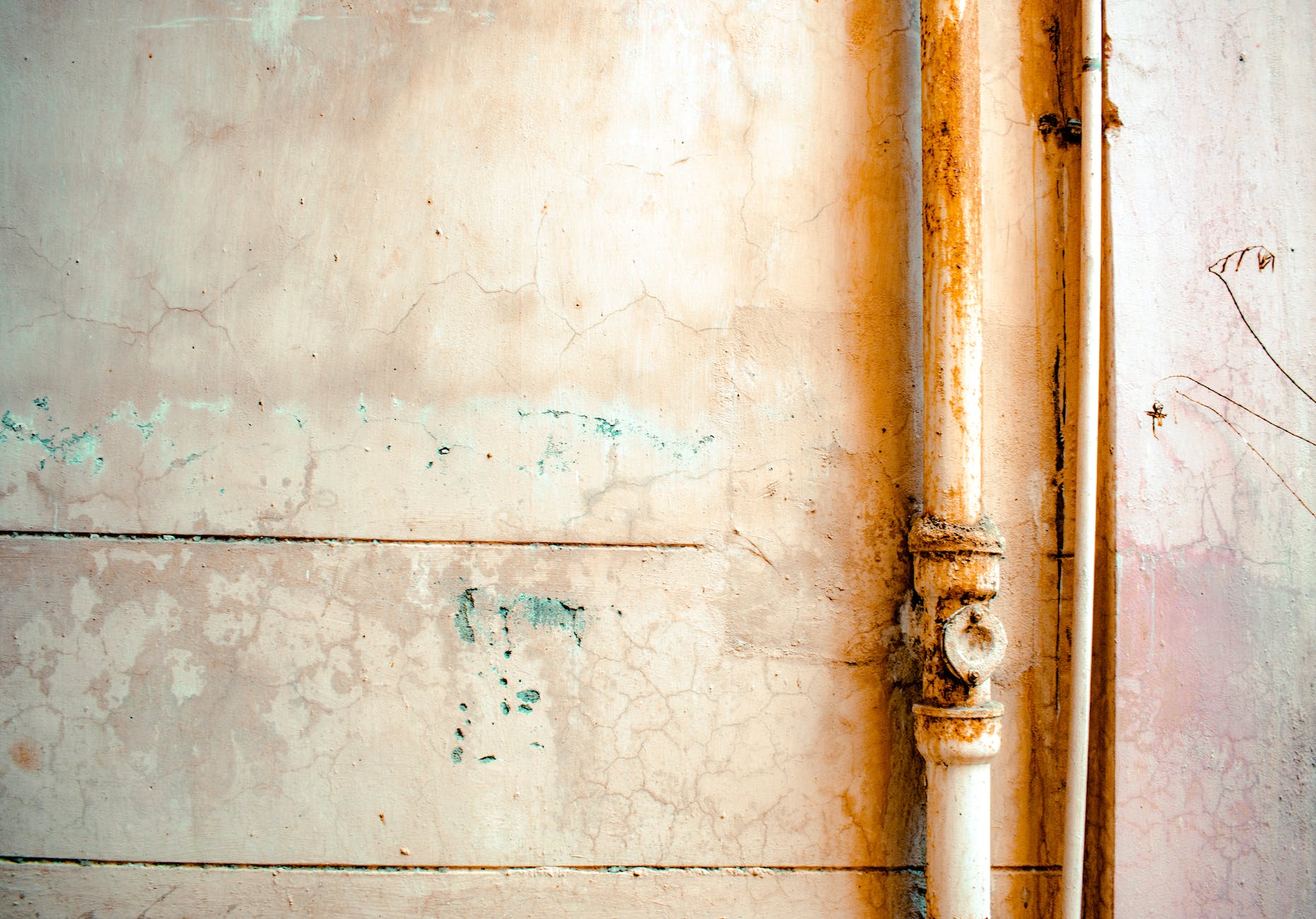 rusty pipes