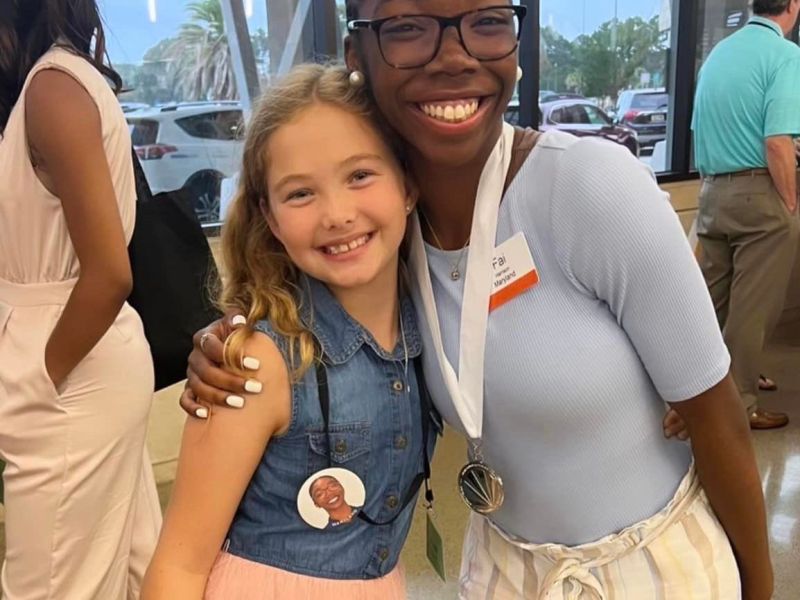 **FILE** Faith Harrison (right) recently represented Maryland in the 66th Distinguished Young Women National Finals. (Courtesy of Distinguished Young Women of Maryland via Facebook)