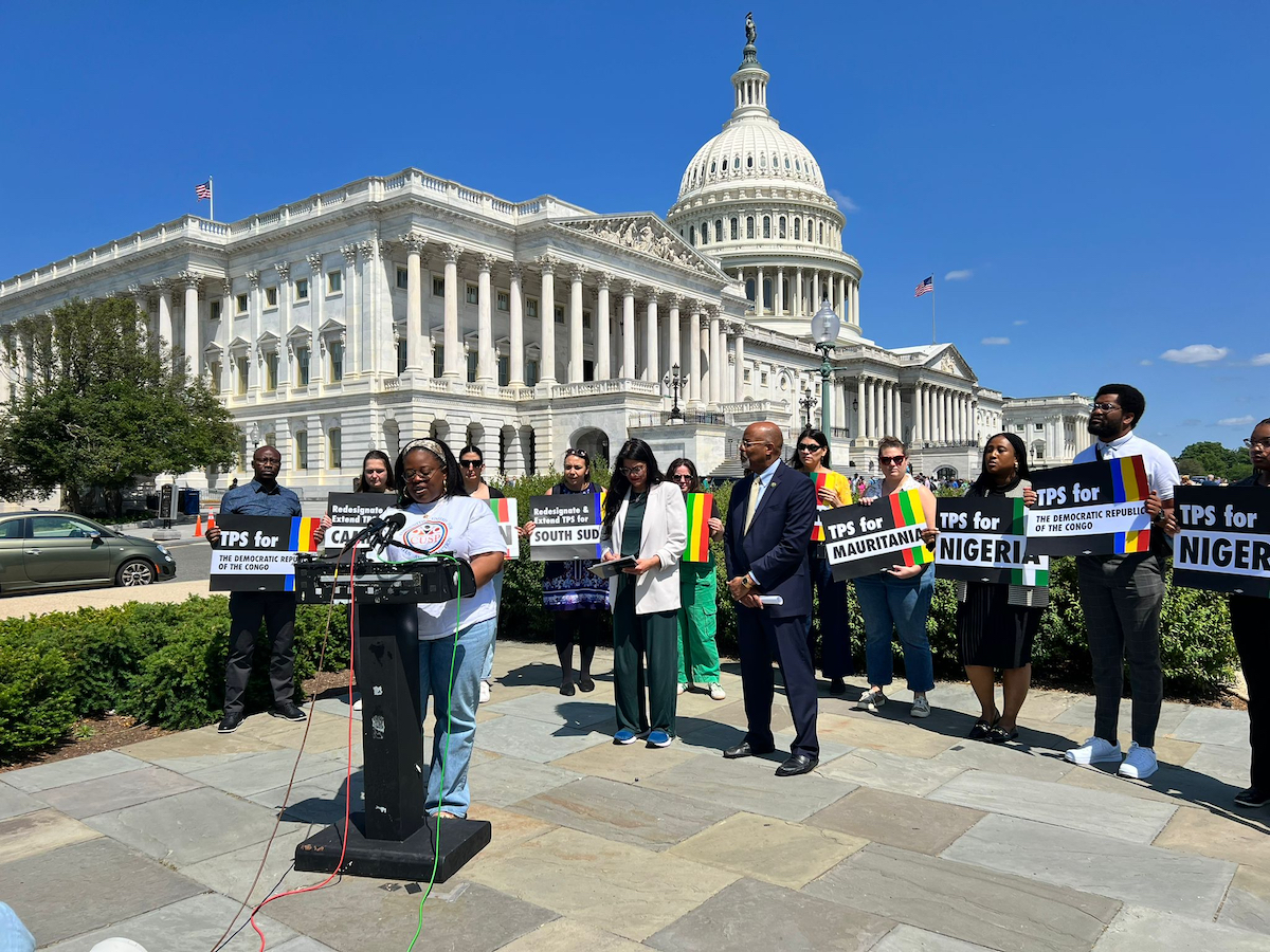 Diana Konaté, policy director of African Communities Together, counted among several advocates who engaged Biden administration officials and congressional members in dialogue about designating temporary protection status for some African countries and extending it for others during The Week of Action. (Courtesy photo)