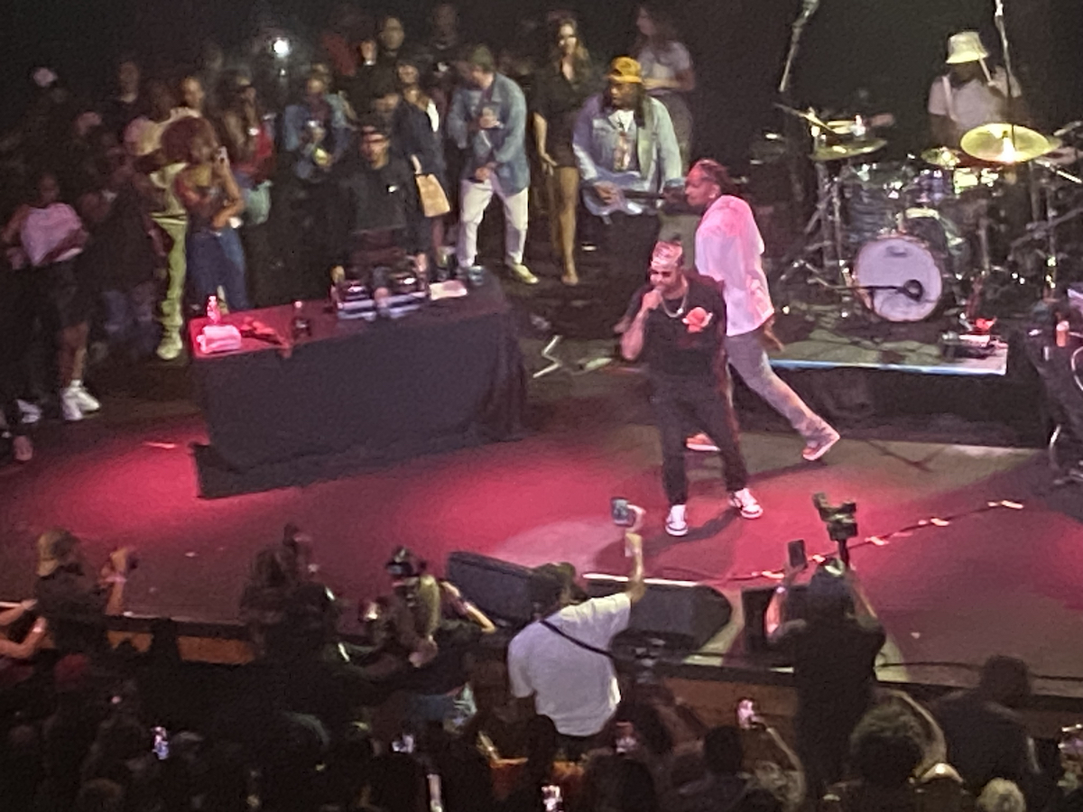 Juvenile performs at the Howard Theatre in D.C. in celebration of the 25th anniversary of "Back That A*z Up." (Micha Green/The Washington Informer)
