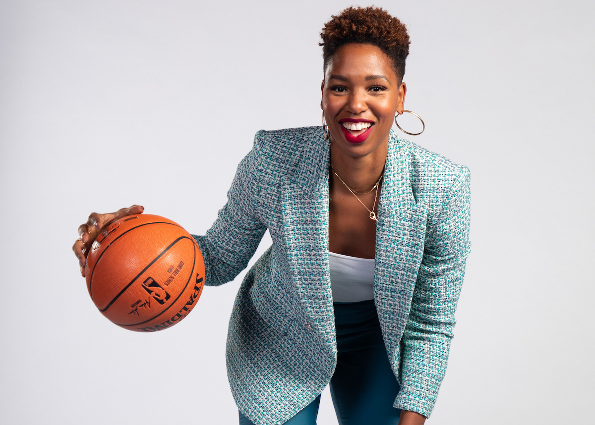 As she continues to ascend in her shining career, DMV native and ESPN star Monica McNutt emphasizes the importance of staying true to oneself and working hard.  (Courtesy photo)