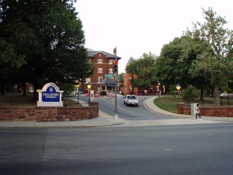 **FILE** Gallaudet University's campus in D.C. (Daniel Lobo via Wikimedia Commons)