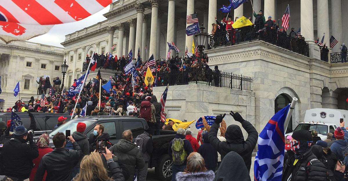 Trump has raised the specter of violence, reminiscent of the events that unfolded on January 6, 2021, when his supporters stormed the Capitol building. (Courtesy of Wikimedia Commons)