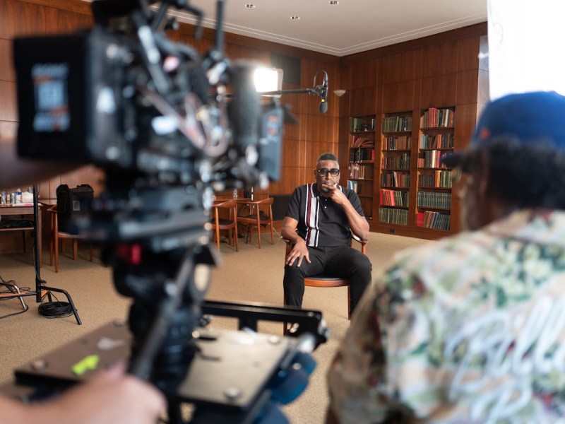 Rapper/producer/actor Big Daddy Kane collaborated with Biz Markie on several hit records. Kane is featured in "All Up in the Biz," a documentary about Biz Markie directed by Sacha Jenkins. The film premieres on Showtime on Aug. 11. (Courtesy of Showtime)