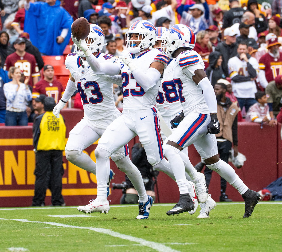 The Buffalo Bills beat the Washington Commanders 37-3 at FedEx Field in Landover, Md., on Sept. 24. (Abdullah Konte/The Washington Informer)